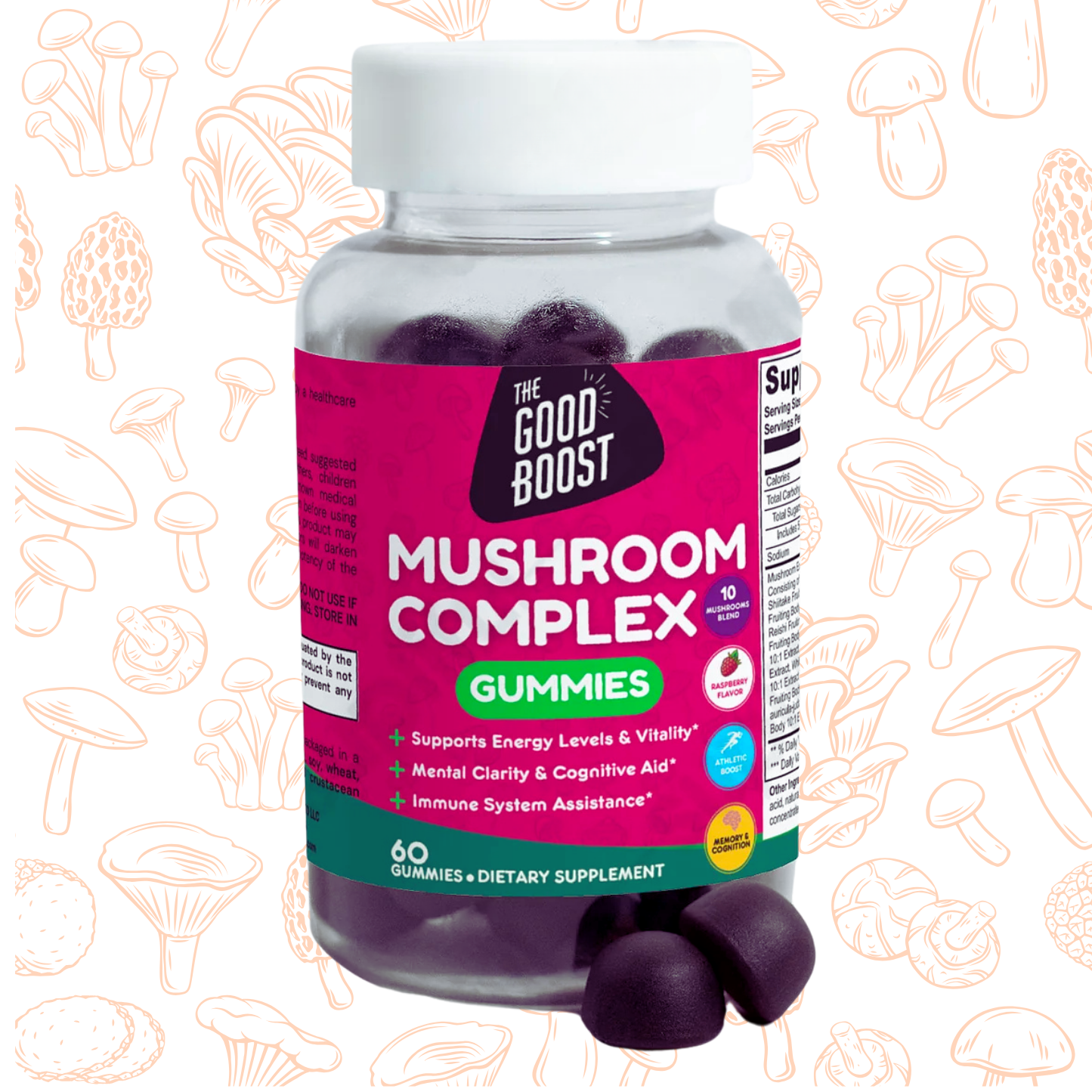 Mushroom Complex Gummies by The Good Boost