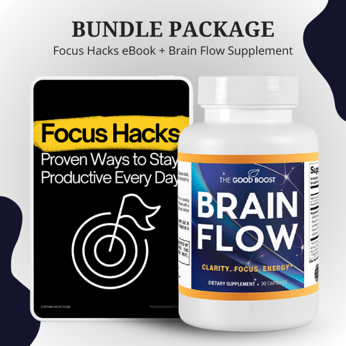 Brain Flow + Focus Hacks Bundle - The Good Boost